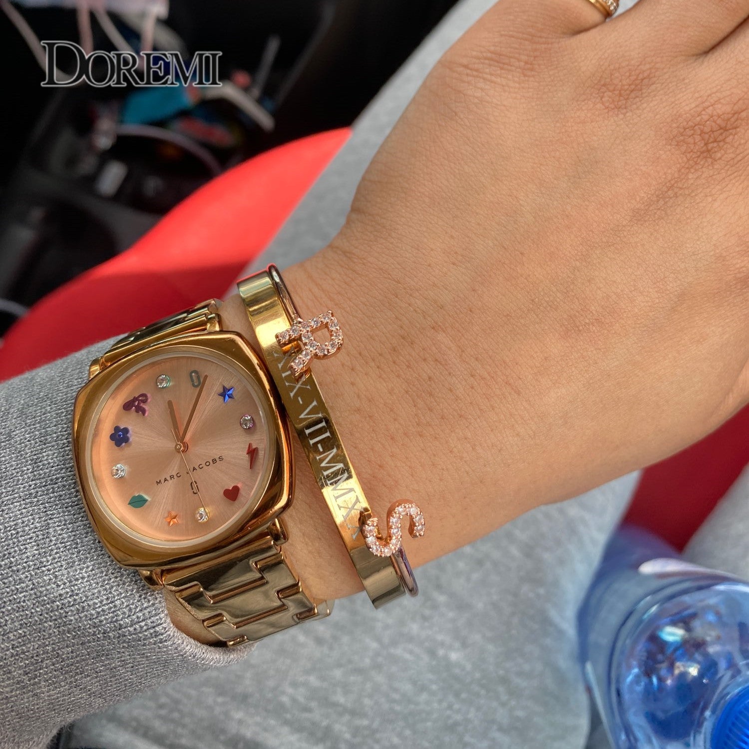 DOREMI Custom Letter Bracelet Baby bangle